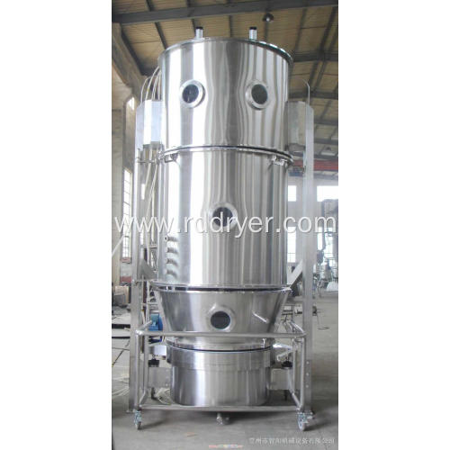 Peticide granule Fluidized Granulator